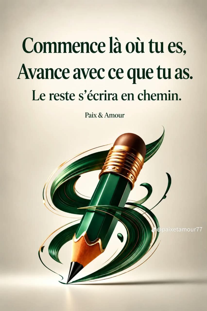 L'univers a un plan pour t'amener vers cette destination tant désirée, comme une feuille qui suit le courant d'une rivière !