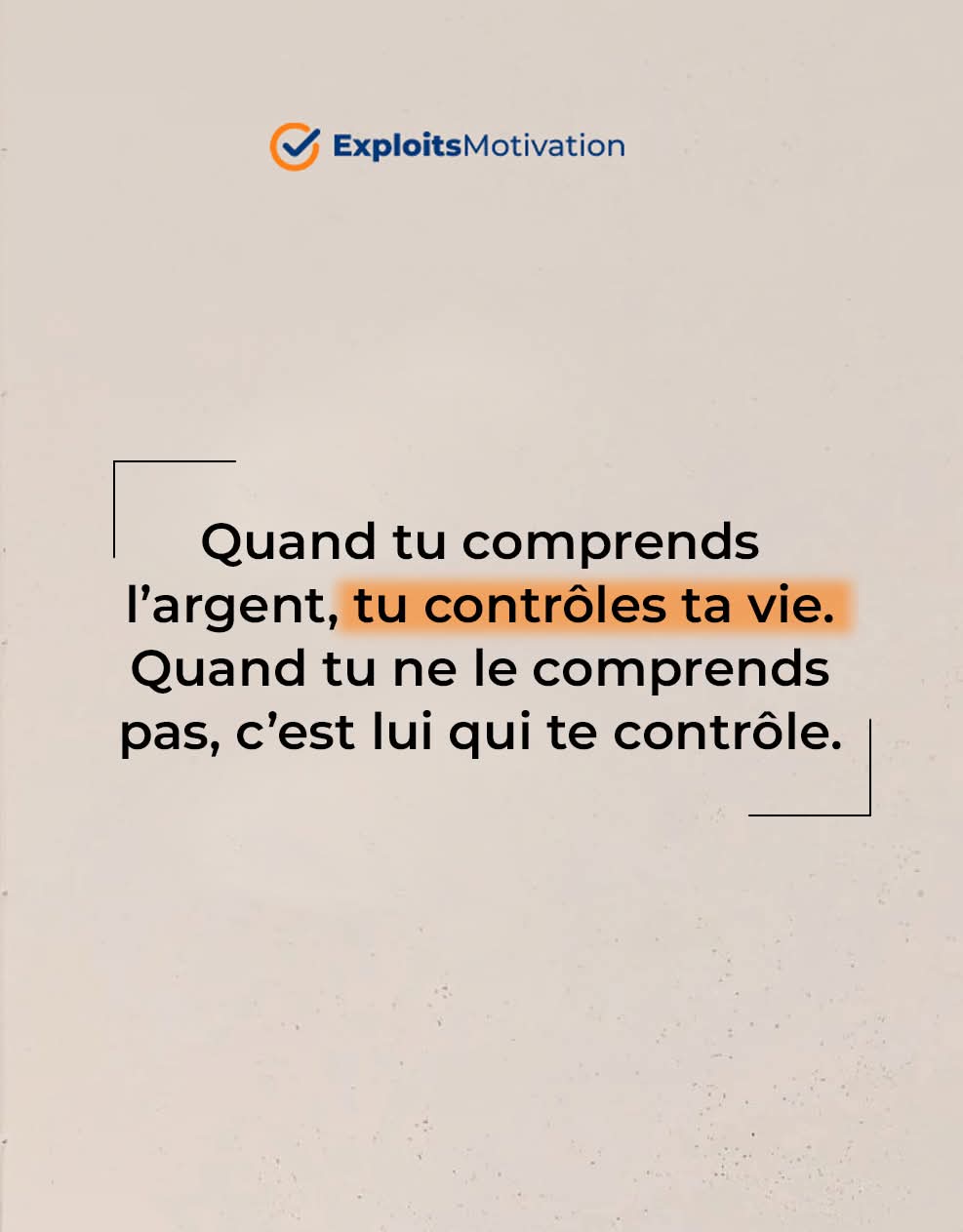 L'ARGENT NE PARLE QU'UNE SEULE LANGUE : SI TU L'ÉPARGNES AUJOURD'HUI, IL T'ÉPARGNERA DEMAIN !