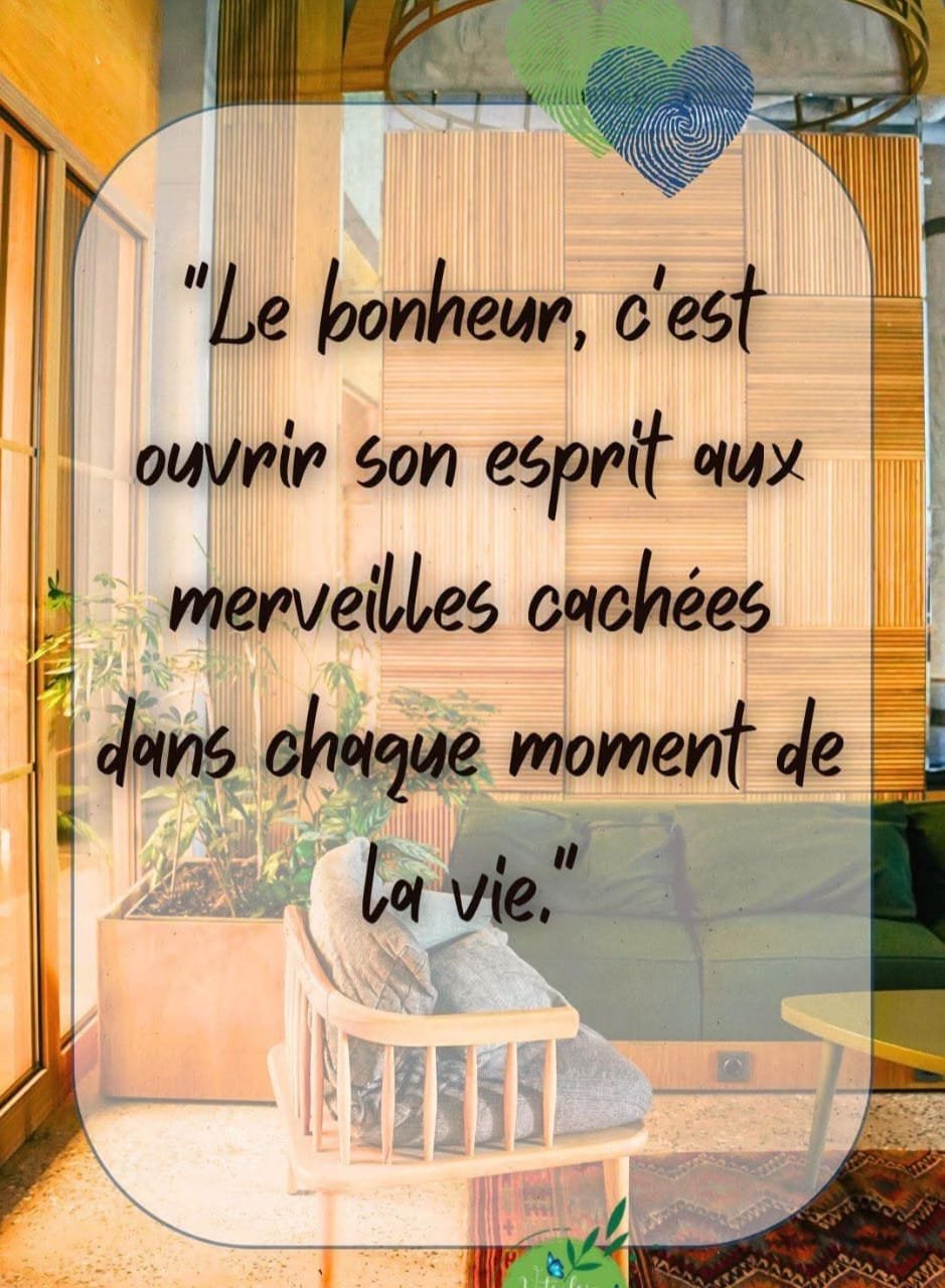 Un esprit qui grandit découvre des vérités que les yeux seuls ne peuvent jamais révéler