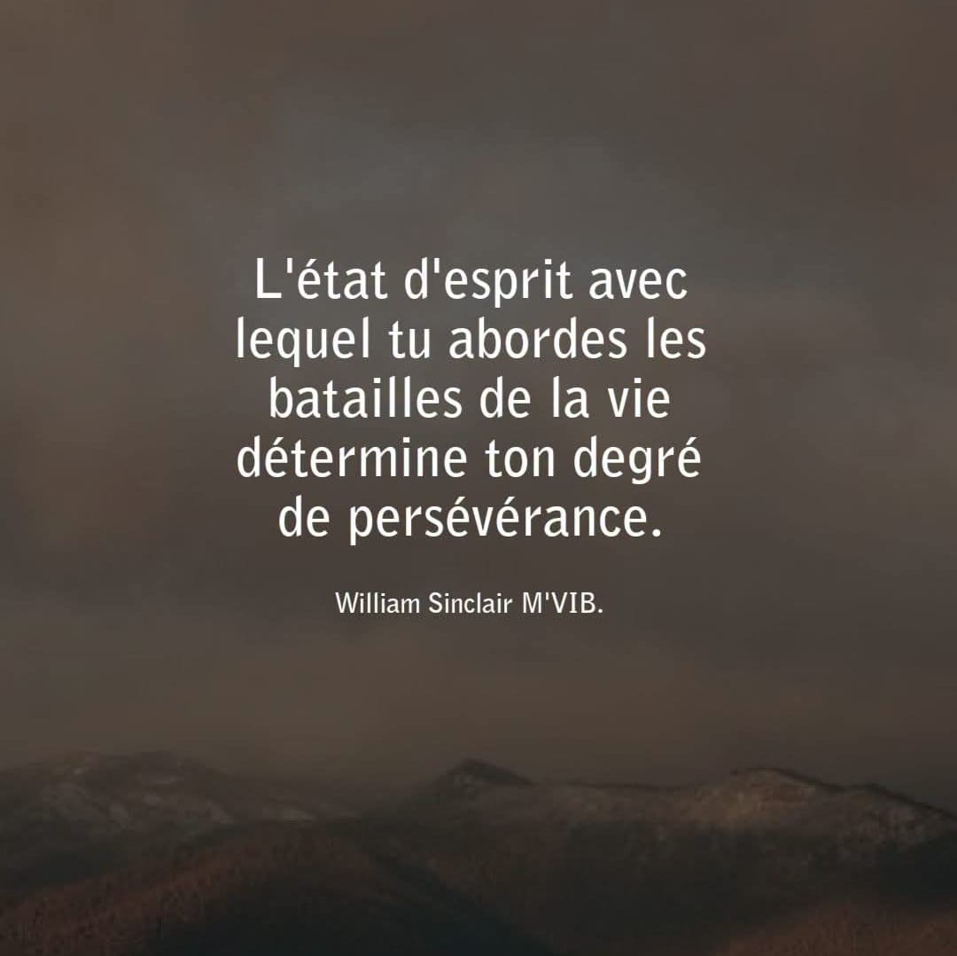 IL FAUT PLUS DE COURAGE POUR CHANGER SON POINT DE VUE QUE DE LUI RESTER FIDÈLE !