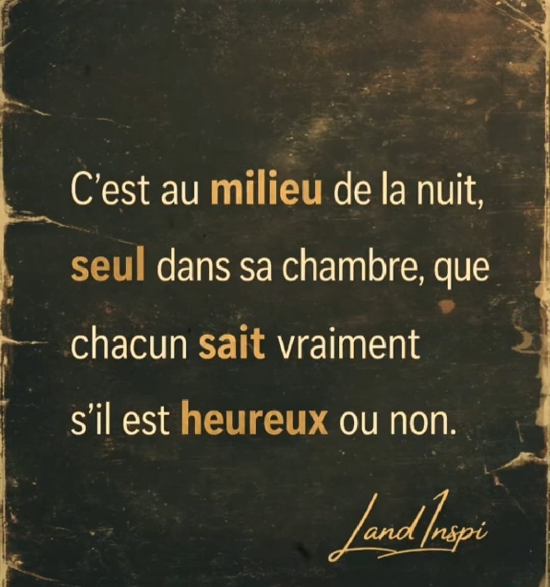 Ne restez pas dans une relation ou un environnement qui vous éteint par peur de la solitude